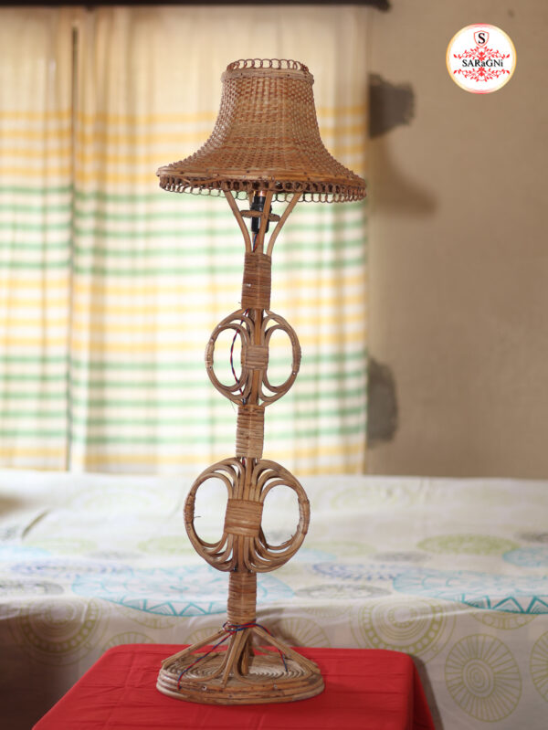 Cane Corner Lamp