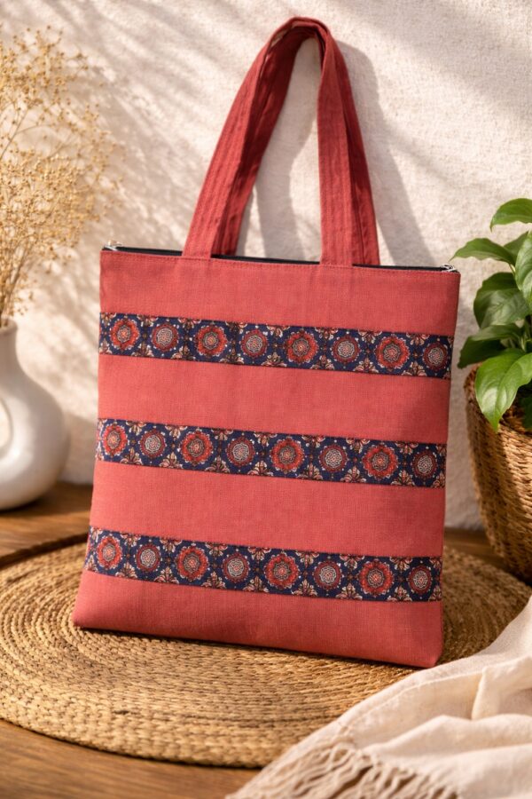 Handloom Cotton Tote bag 13